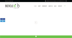 Desktop Screenshot of electricbicyclecompany.co.uk