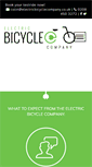 Mobile Screenshot of electricbicyclecompany.co.uk